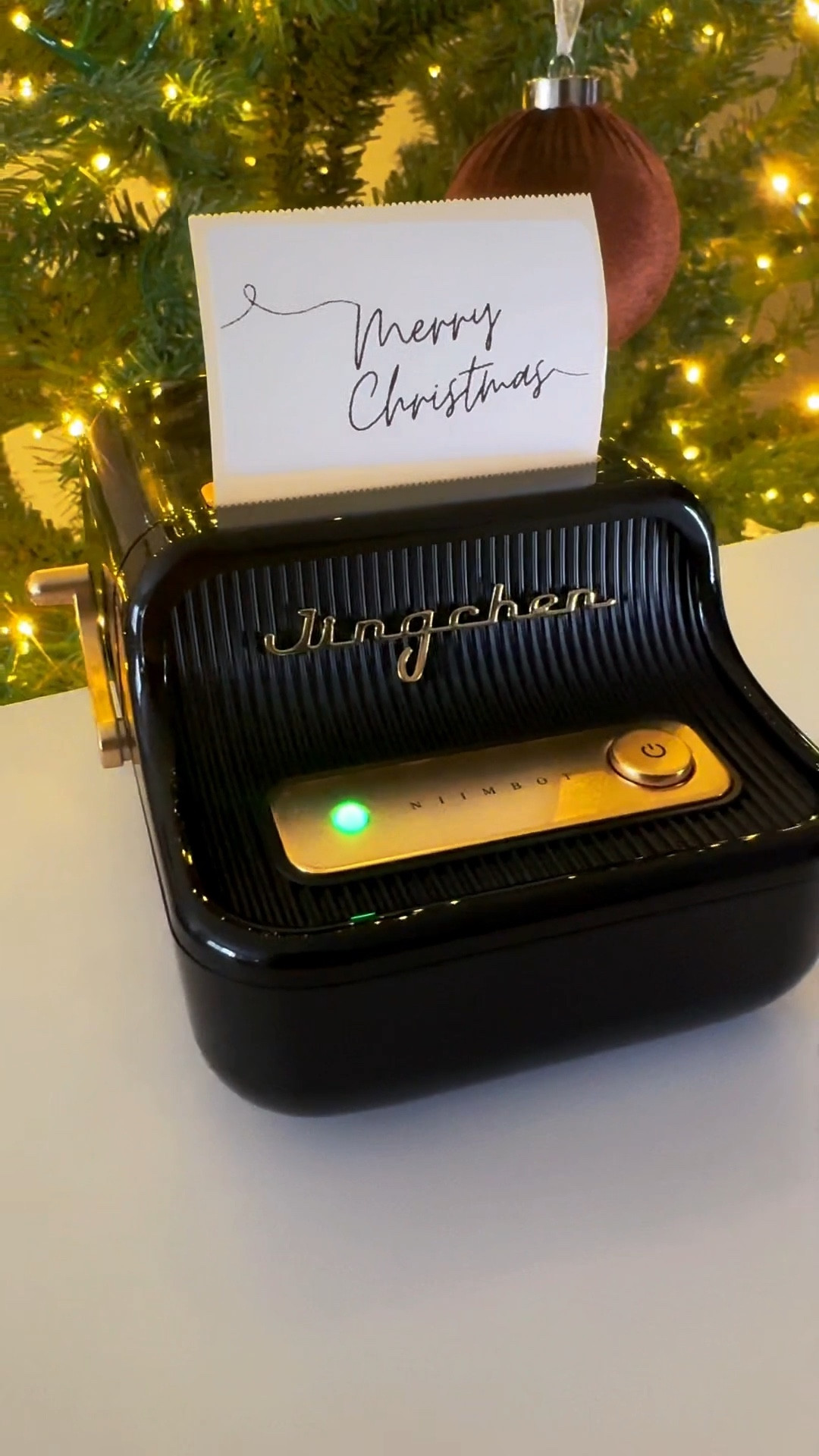 This tiny thermal label printer is making ALL my holiday organizing feel legit cute.
I’ve been printing gift tags, pantry labels, dog treat jars, ribbon bag tags… literally everything 😅

It’s bluetooth + prints from my phone + no ink needed.
If you’re a label girl or you’re in your holiday crafting era — this one is so good. 🤌🏼

Linked on LTK 🖤
(Item: JINGCHEN B21 thermal label printer)

#ltkhome #ltkholiday #organizationaesthetic #holidayprep #giftwrappingideas #dogmomlife

#LTKHome #LTKHoliday #LTKGiftGuide