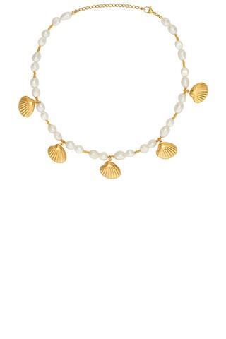 petit moments Portelas Necklace in Gold from Revolve.com | Revolve Clothing (Global)
