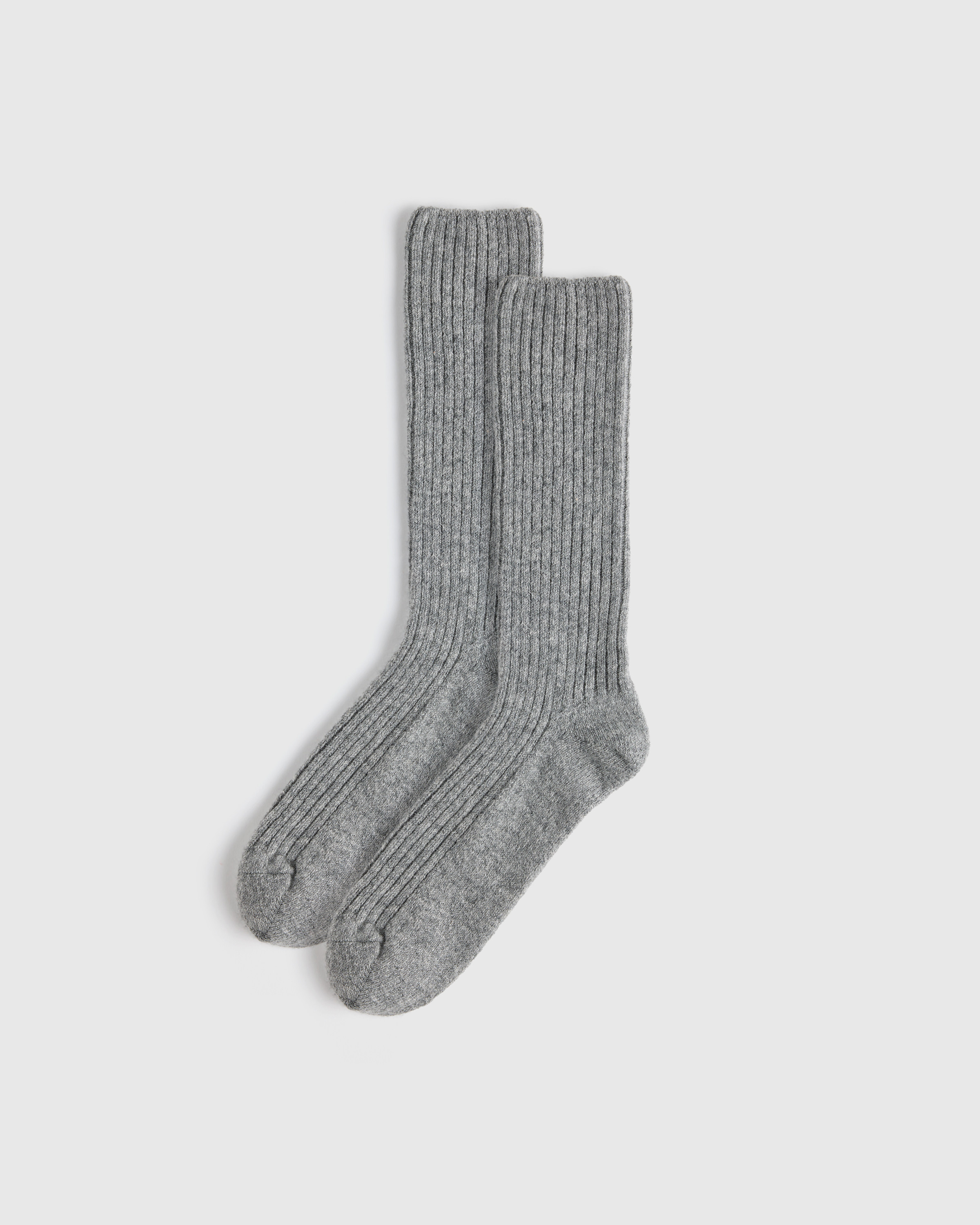 Quince | Cashmere Trouser Sock in Ivory, Size XS/Small | Quince