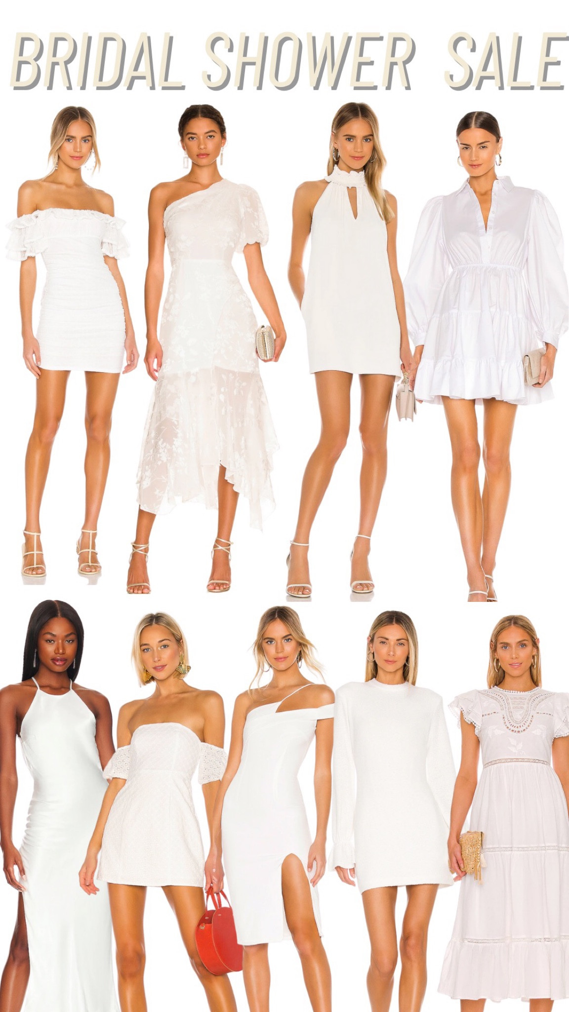 These dresses are perfect for a bridal shower, luncheon, couples shower, and even honeymoon!! The occasions are endless 🤍

#LTKwedding #LTKFind