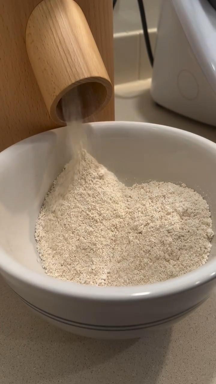 Prepping breakfast egg muffins (or my husband calls them breakfast quiches) for the week 💚 

This isn’t a particularly special or different recipe, it just gives us something in the morning that’s quick (we keep them in the freezer and pop them into the microwave when we want one). They’re delicious with a little drizzle of hot sauce too!

#Recipe: 
- 1/2 cup of flour (we make fresh, milled flour)
- 12 eggs (works out to about an egg per cup) 
- 1/8 cup of almond or oat milk 
- assortment of veggies; we used freeze dried spinach, mushrooms, cherry tomatoes, and green pepper 
- grated parmesan cheese
- any herbs you may like; dill or chives are great!
- healthy pinch of salt and pepper 

Pour into baking cups in a muffin tin and bake for 20 minutes at 350 degrees. 

#cookingfromscratch #freezedrying #itswhatsforbreakfast

#LTKU #LTKFamily #LTKHome