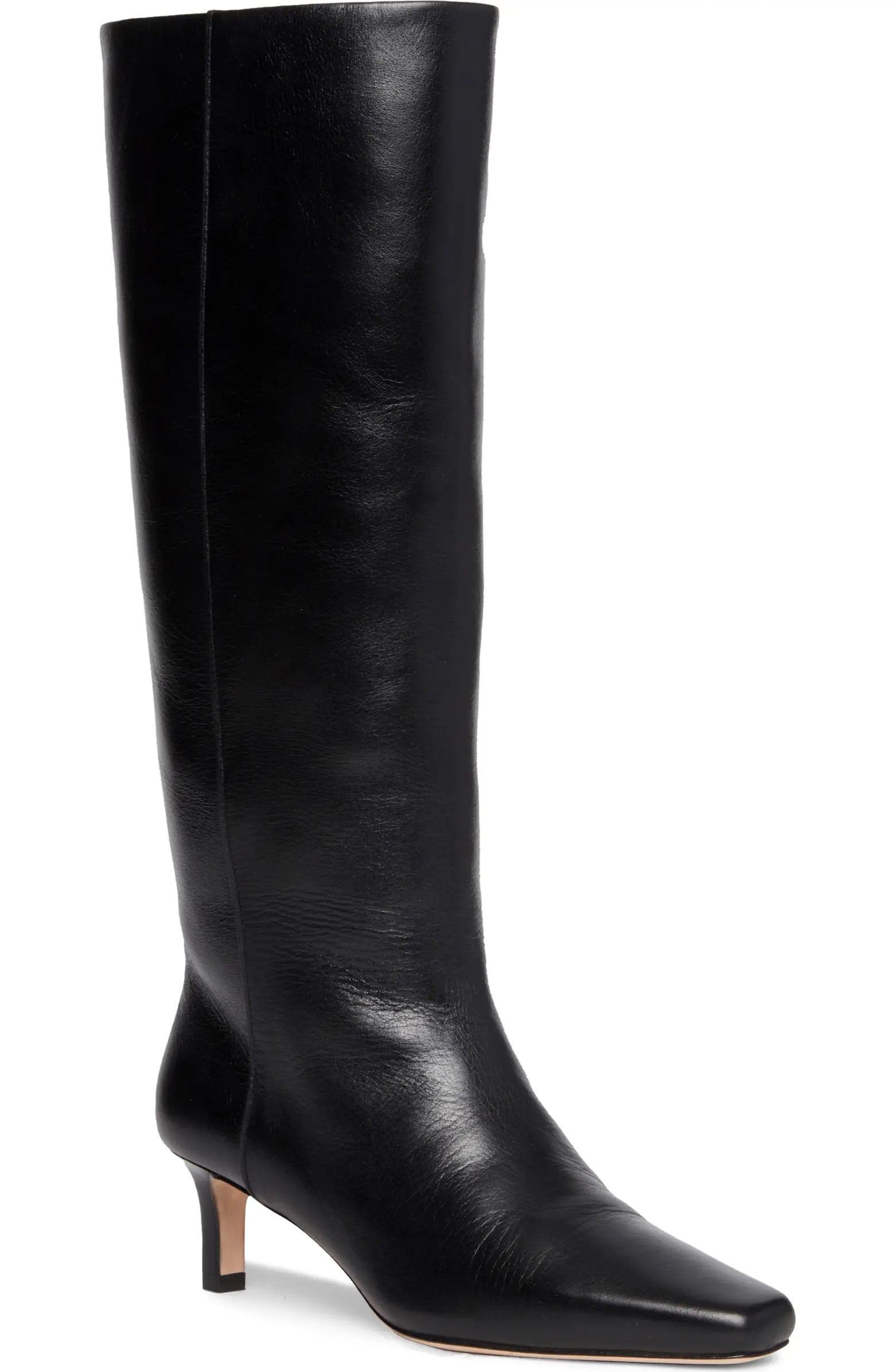 Ansley Kitten Heel Knee High Boot (Women) | Nordstrom