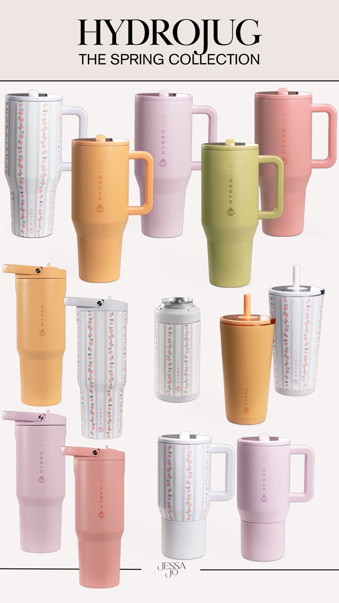 Hydrojug spring collection. Floral hydrojug tumbler. Springy water tumbler. Hydrojug new arrivals. 

#LTKSeasonal #LTKHome #LTKfitnessgoals