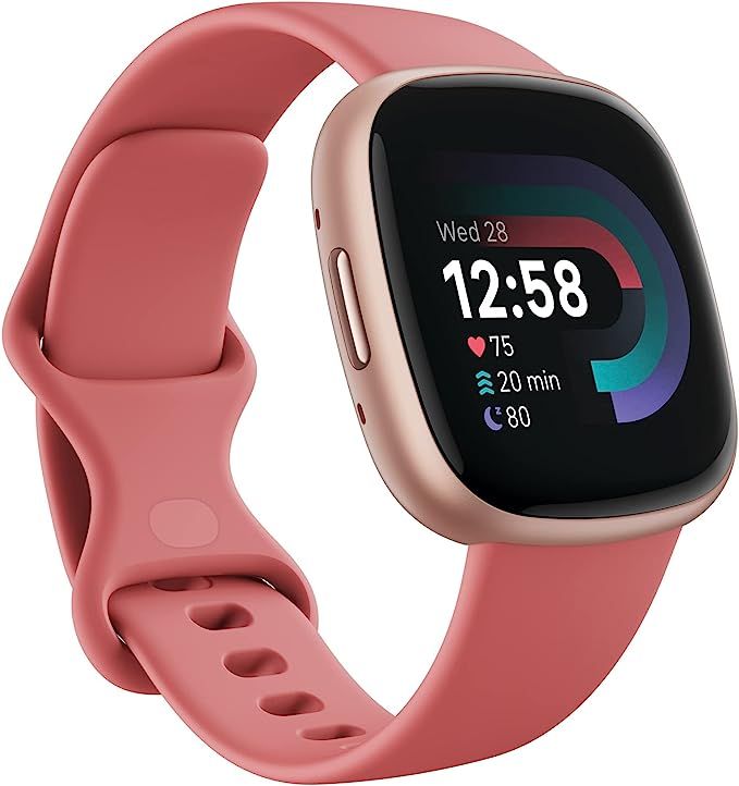 Amazon.com: Fitbit Versa 4 Fitness Smartwatch with Daily Readiness, GPS, 24/7 Heart Rate, 40+ Exe... | Amazon (US)