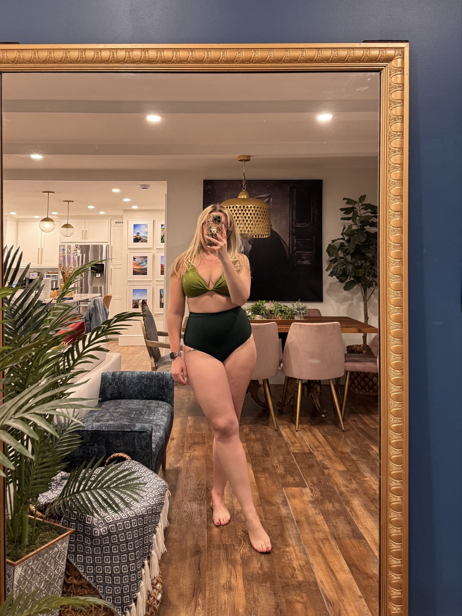 True to bra size top, xl bottom. Vacation outfits beach, resort wear 2026, travel outfits, midsize swimwear

#LTKTravel #LTKMidsize #LTKSwim