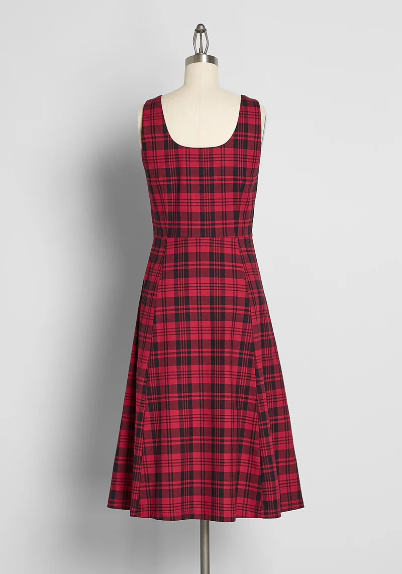 Buckle Up, Baby! Plaid Jumper | ModCloth