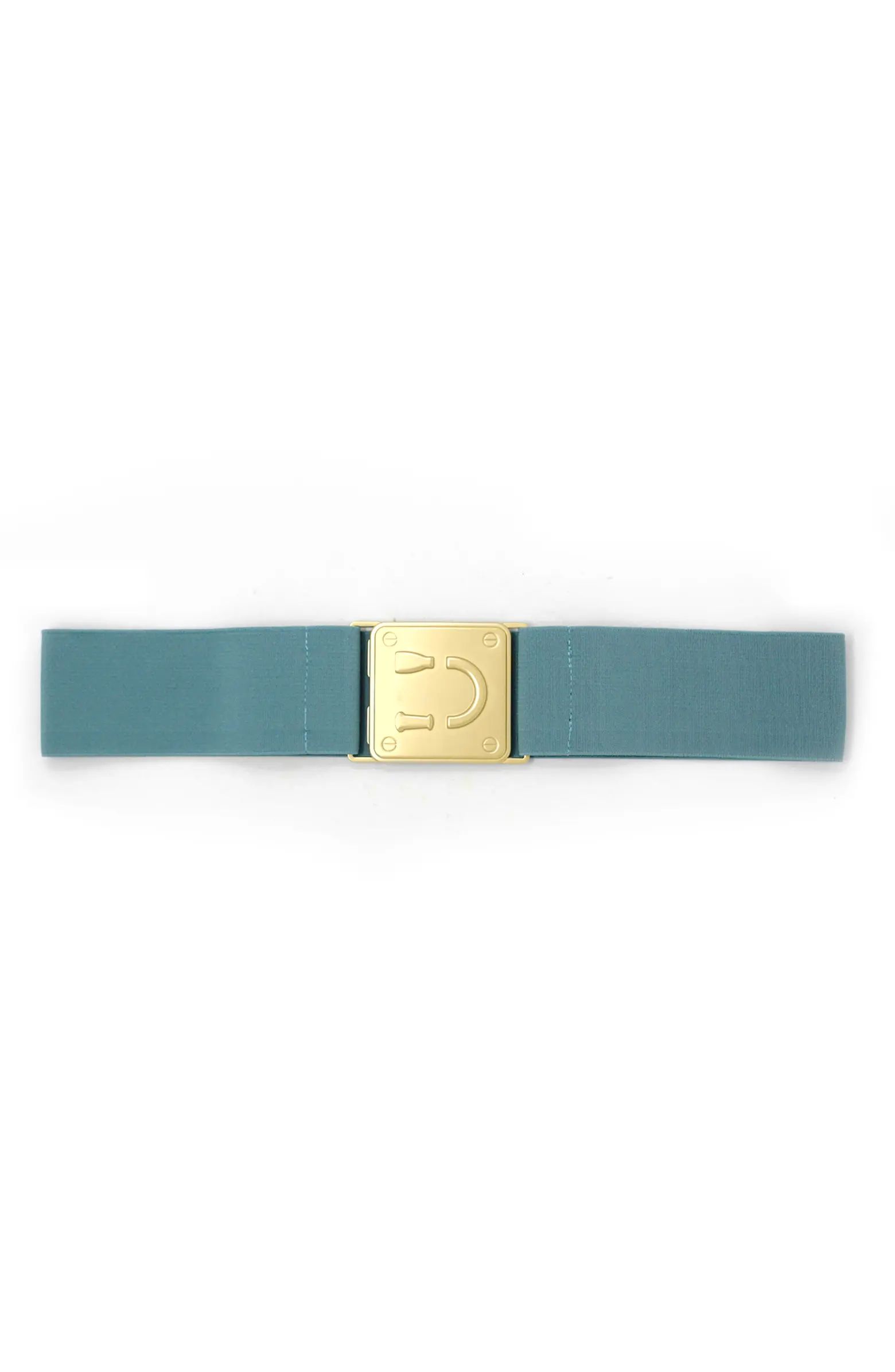 RUESPARI Turqs & Matte Luxe Logo Stretch Belt | Nordstrom | Nordstrom