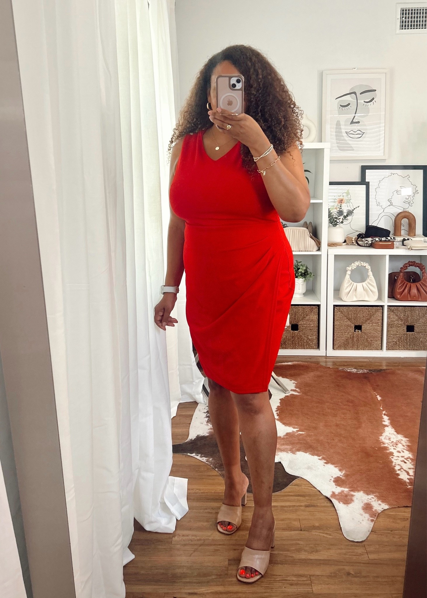 This is one of the most versatile dresses - wear for work, an event, or wedding. Comes in a bunch of colors too! I size up for work so wearing an xl. If you want a more fitted look - go true to size.

#LTKOver40 #LTKMidsize #LTKWorkwear