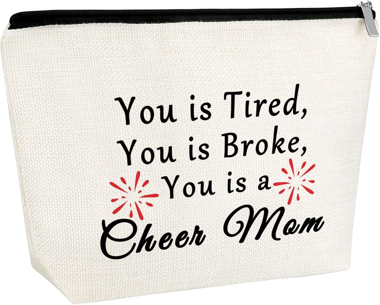Cheerleader Gift for Women Cheer Mom Makeup Bag Cheer Mom Appreciation Gift Cheer Mom Gift Cheer ... | Amazon (US)