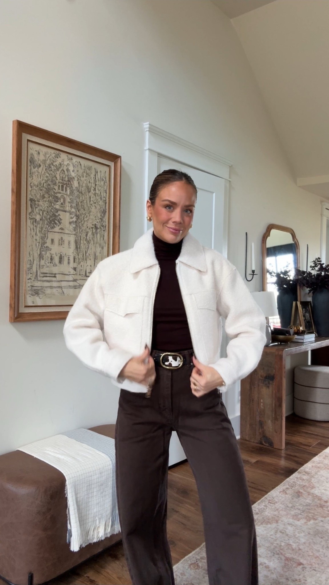 Zara fall outfit restock! Jeans run big size down one

#LTKFindsUnder50 #LTKFindsUnder100 #LTKStyleTip