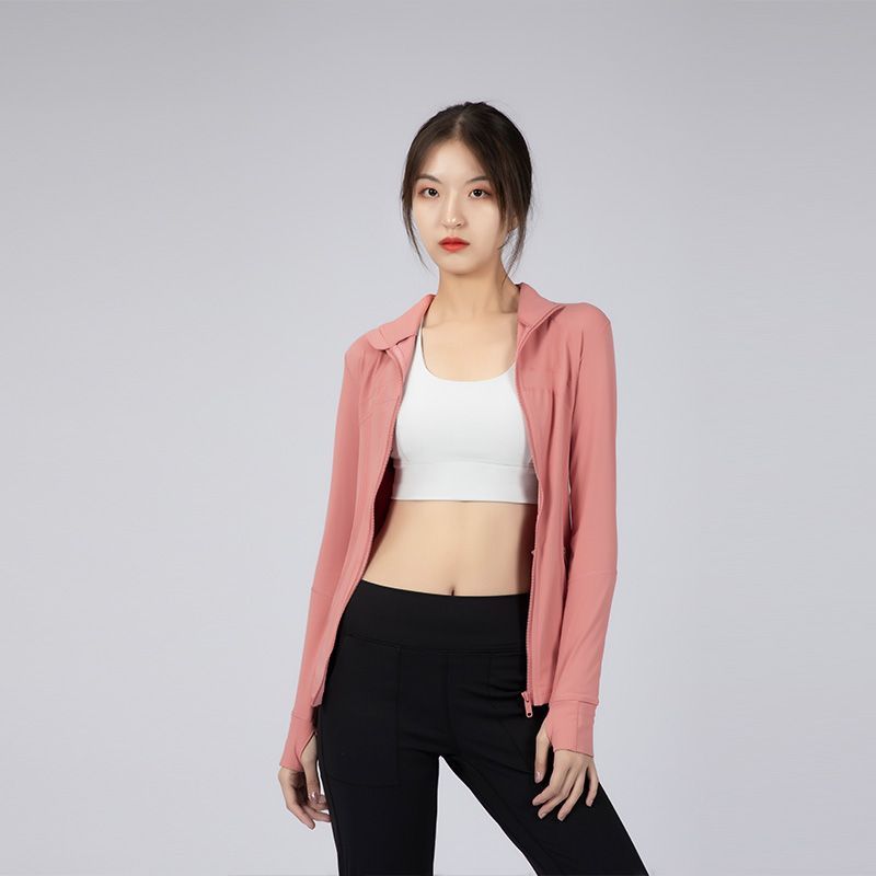 Wholesale Yoga Outfit At $27.30, Get Women Sportswear Zipper Quick Dry Sport Jacket Outwear Yoga ... | DHGate