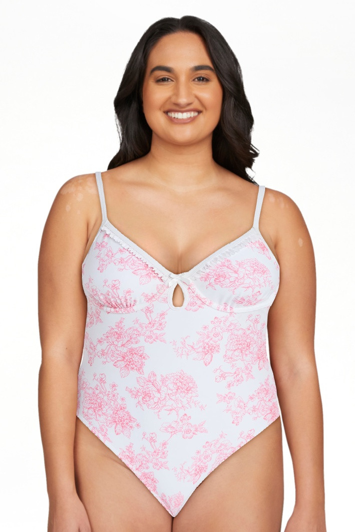No Boundaries Underwire One-Piece Swimsuit, Women's XXS-XXL | Walmart (US)