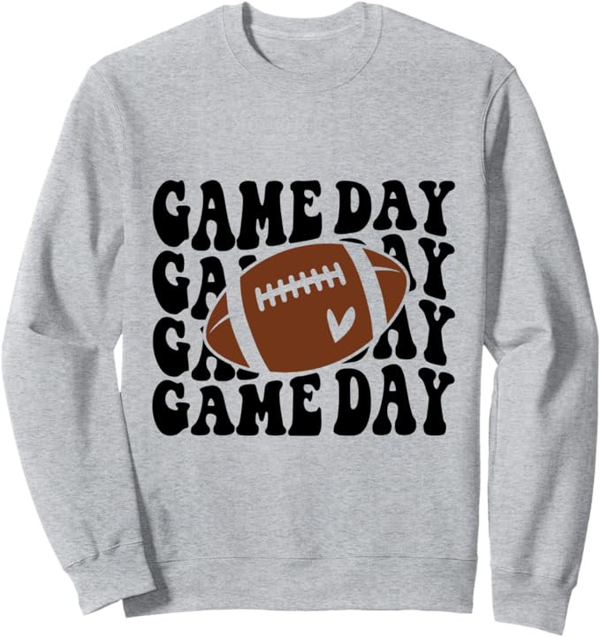 Game Day Football Retro Sweatshirt | Amazon (US)