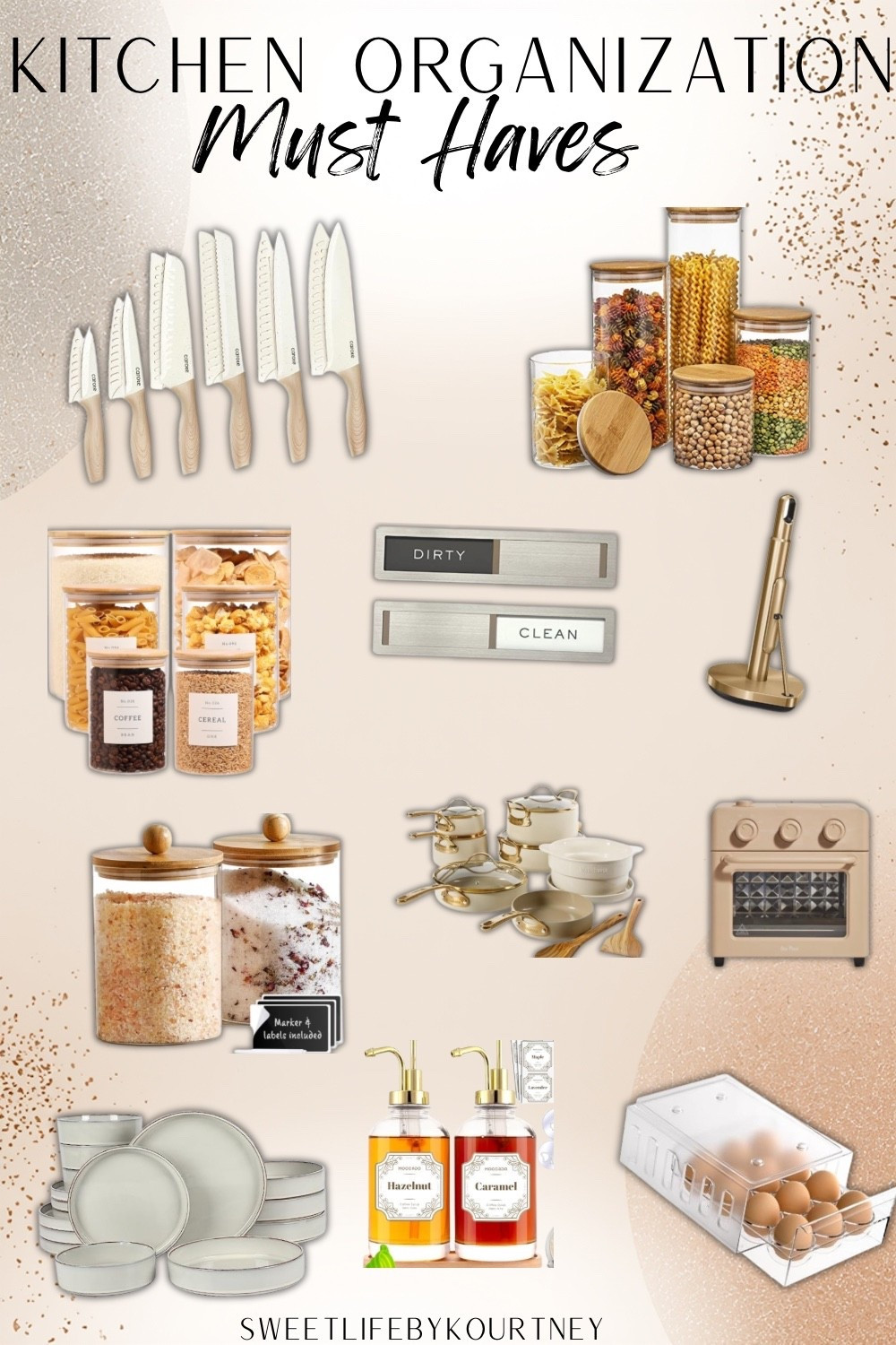 Upgrade your kitchen without a full remodel—these everyday kitchen essentials are the real game changers. From smart storage containers to functional organization finds, these Amazon kitchen must-haves make daily cooking easier and your space look instantly more put together. Perfect for small kitchens, busy families, or anyone craving a more streamlined setup. All affordable, practical, and actually worth it.

#AmazonKitchen #KitchenOrganization #HomeEssentials #SweetLifeByKourtney

#LTKHome #LTKfoodie #LTKFindsUnder50