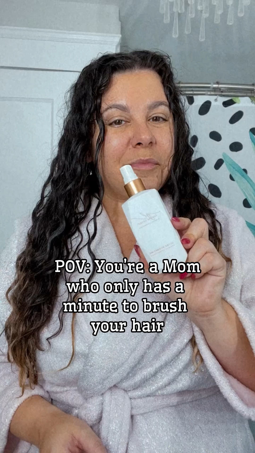 Detangle your hair so quickly with Goldie Locks Leave in Conditioner- use code GLDEBBIE to save $$ plus this brush is back in stock🙌🏽

#LTKbeauty #LTKGiftGuide #LTKVideo