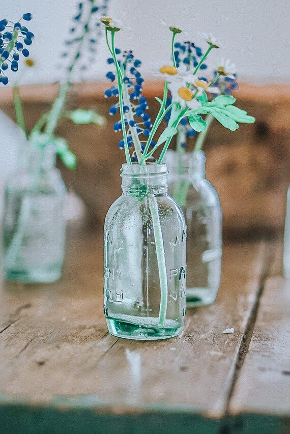 Petite Apothecary Glass Bottles | Etsy (CAD)