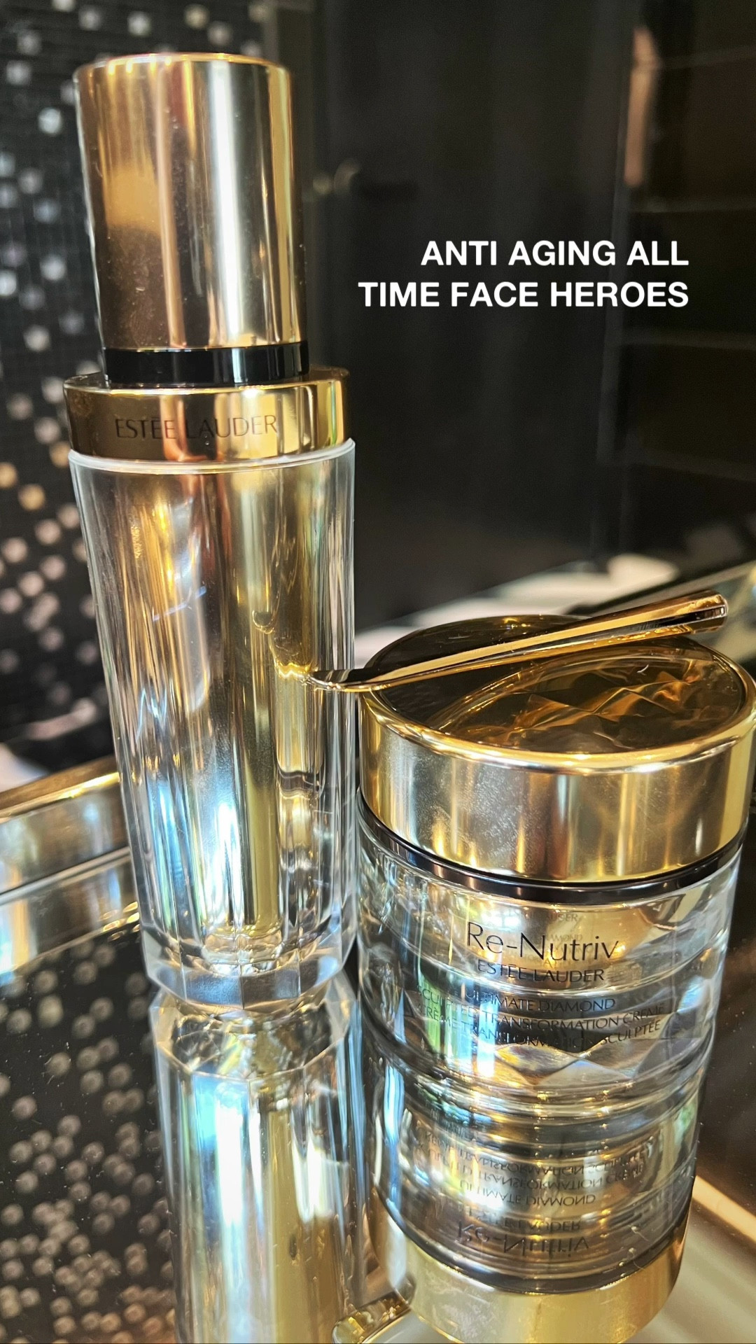 First timers get 15% off when you sign up!
The holy grail of anti-aging products. These contain diamond truffle extract, feel amazing and NEVER break you out. Your skin is noticeably gorgeous and glowing! Plus the packaging is gorgeous and you can just buy the refills later! Check out all the glowing reviews!

Re-Nutriv Ultimate Diamond Sculpted Transformation Creme Moisturizer
Re-Nutriv Ultimate Diamond Transformative Brilliance Serum

#LTKsalealert #LTKbeauty #LTKFind