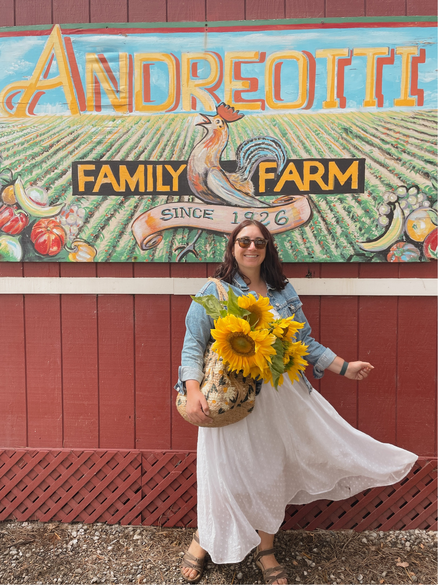 It’s sunflower season! 🌻🧺✨ #cottagecorestyle #cottagecoredress #cottagecore #midsizestyle #midsize #sunflowers 

#LTKSeasonal #LTKstyletip #LTKmidsize