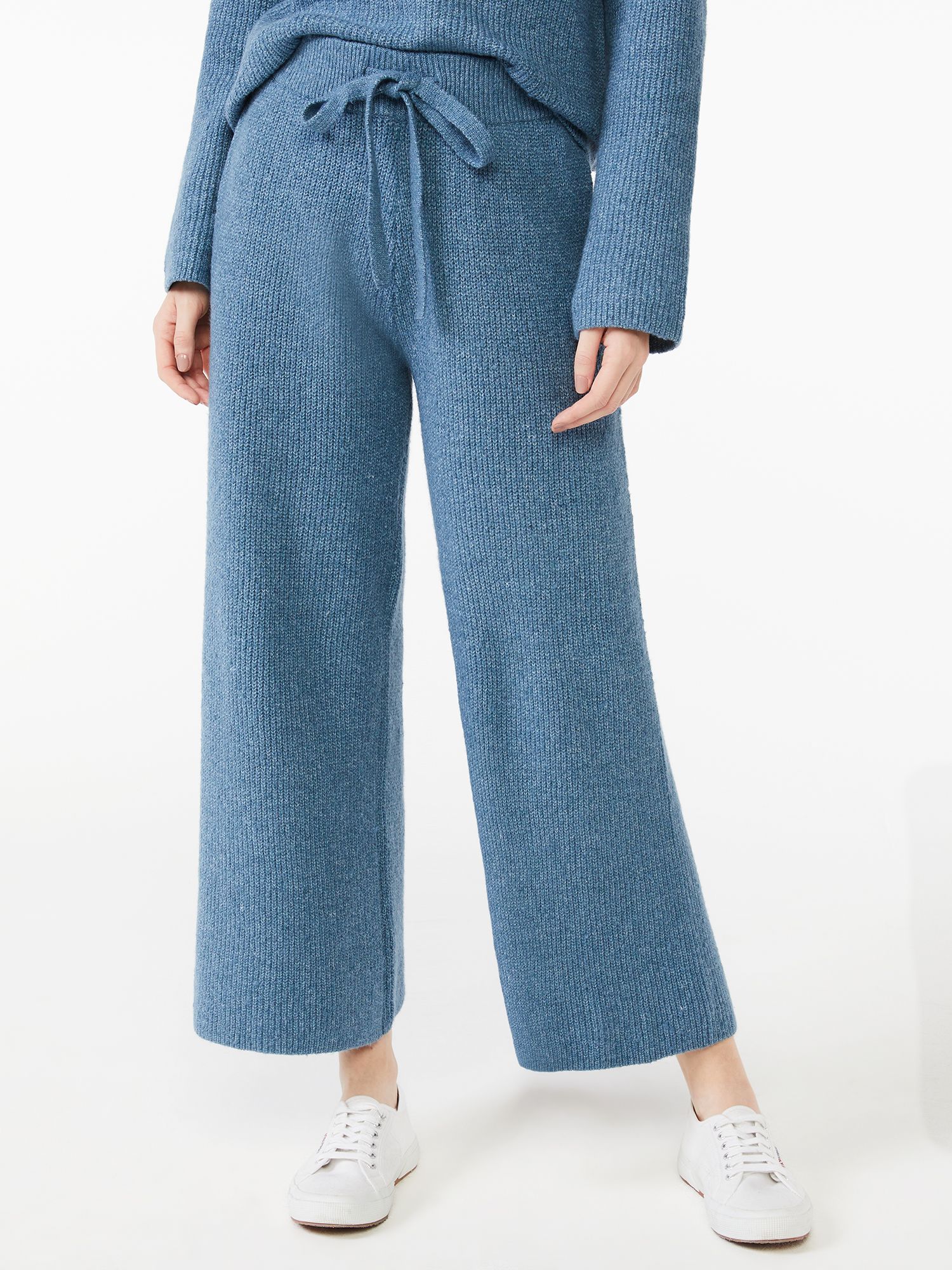 Free Assembly Women's Wide-Leg Sweater Pants | Walmart (US)