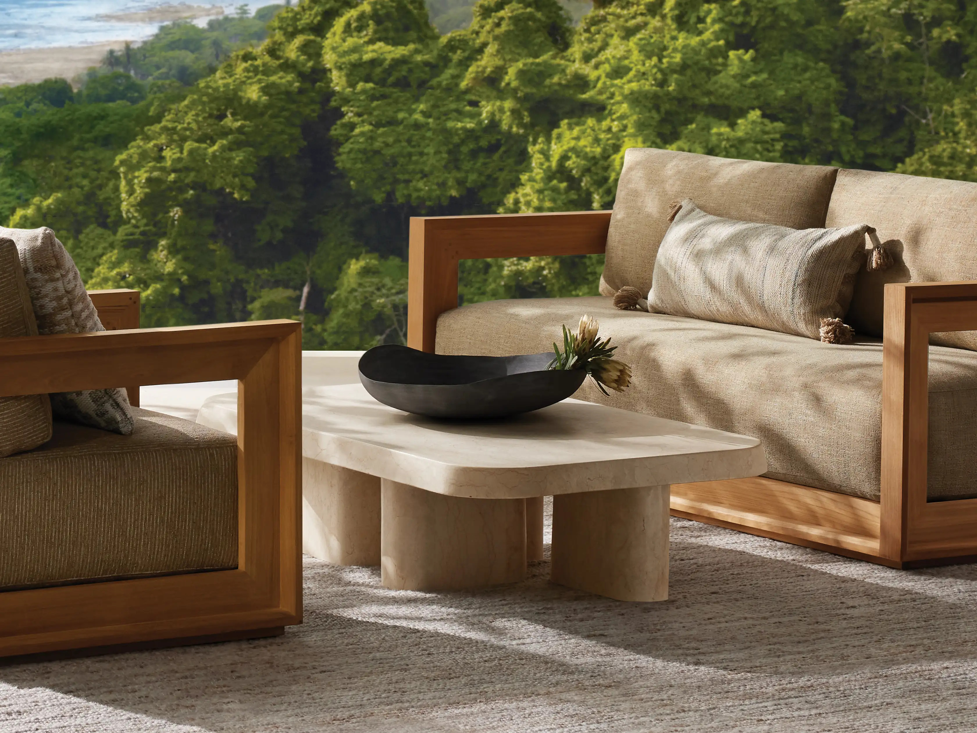 Cruz Outdoor Coffee Table | Arhaus