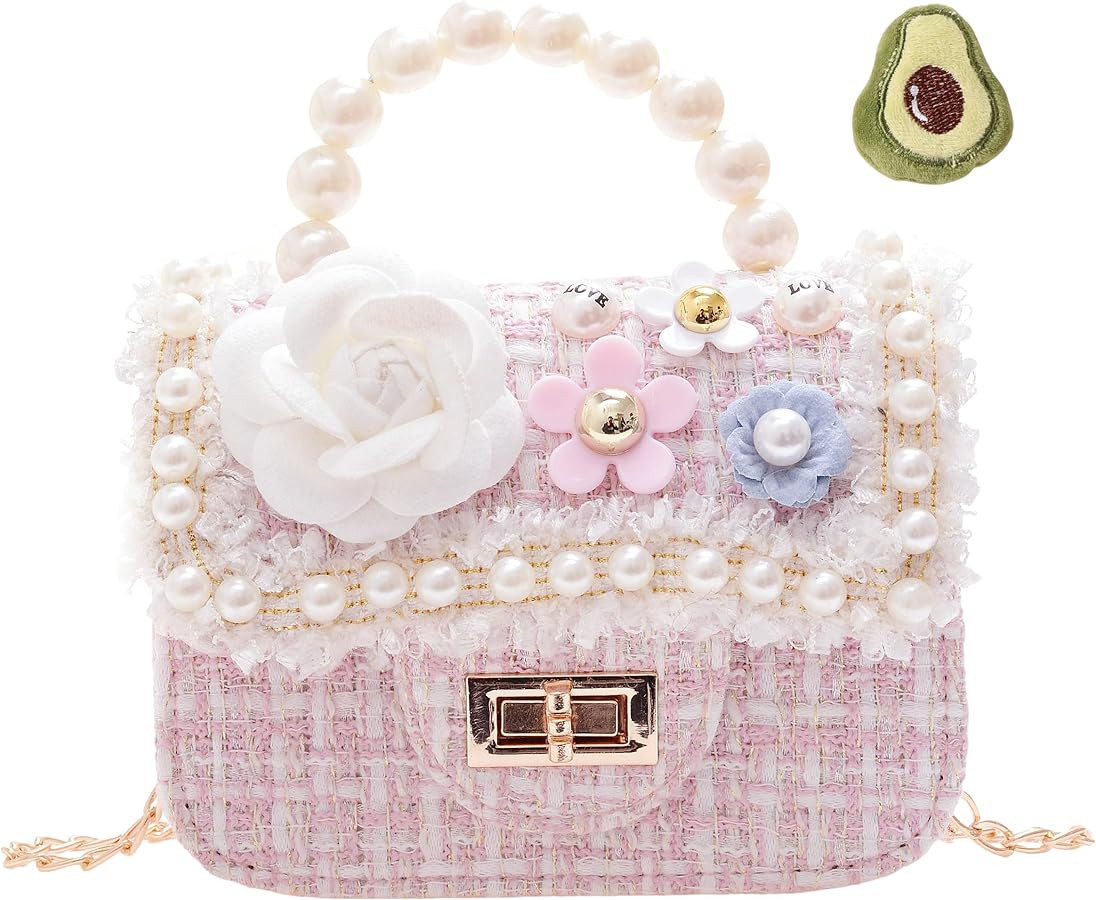 Toddler Gifts Kids Purse for Little Girls toddler purse baby purse kid purse (flower) | Amazon (US)