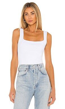 Free People Square Off Cami in White from Revolve.com | Revolve Clothing (Global)