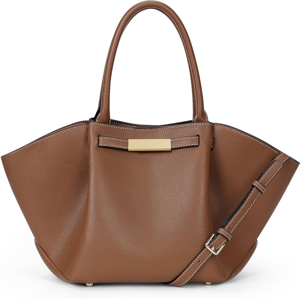 Juoxeepy Tote Bags for Women Work Bags Leather Tote Bag Top Handle Bag Trendy Luxury Hobo Handbag... | Amazon (US)