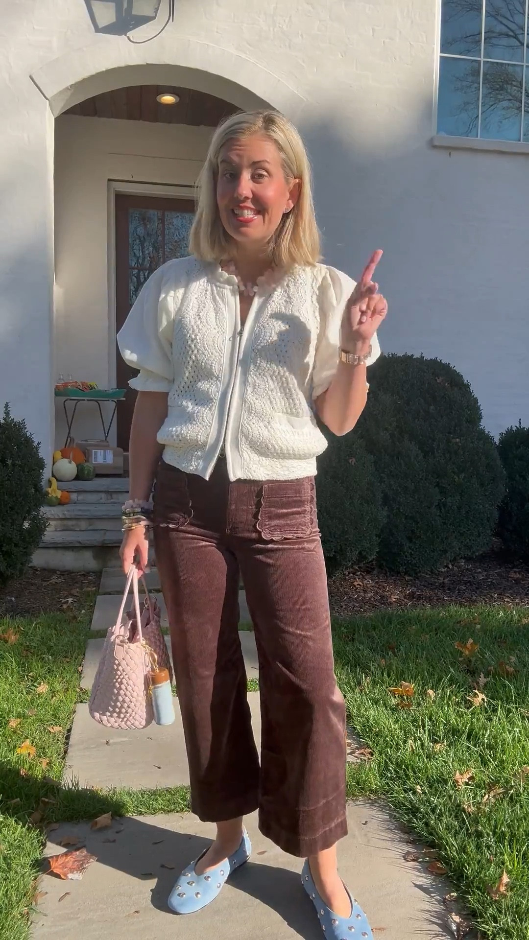 #1 - this adorable lipstick case bag charm is a must have for all your gift giving needs (under $25 yall) and you need one for yourself too! 

#2 I’m obsessed with this outfit - wearing XS sweater, 26P Colettes, and 8 shoe

#LTKGiftGuide #LTKFindsUnder50 #LTKStyleTip