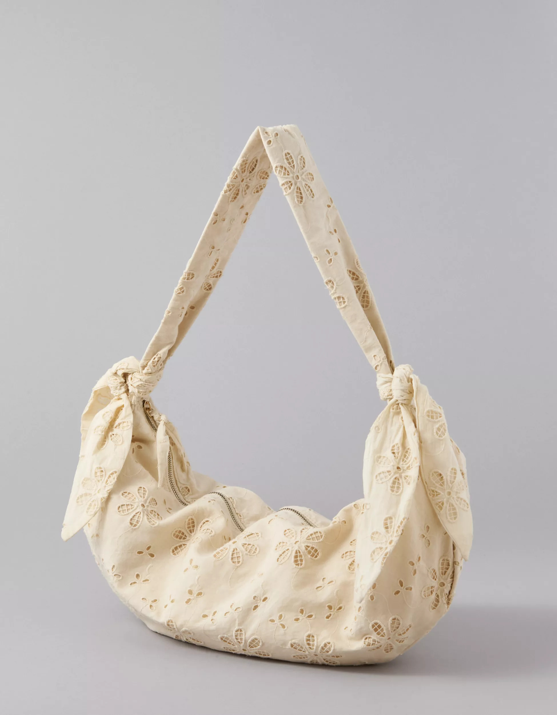 AE Eyelet Slouchy Hobo Bag | American Eagle Outfitters (US & CA)
