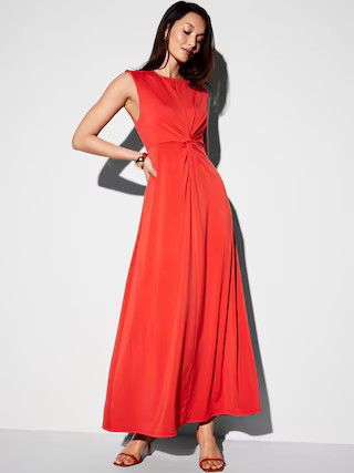 The Occasion by Old Navy Twist-Front Maxi Dress | Old Navy (US)
