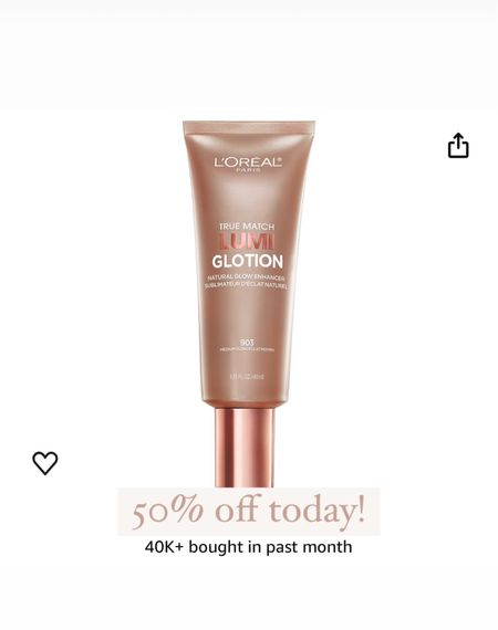 Loreal Lumi Lotion, Amazon beauty finds, Amazon daily deals

#LTKbeauty #LTKsalealert