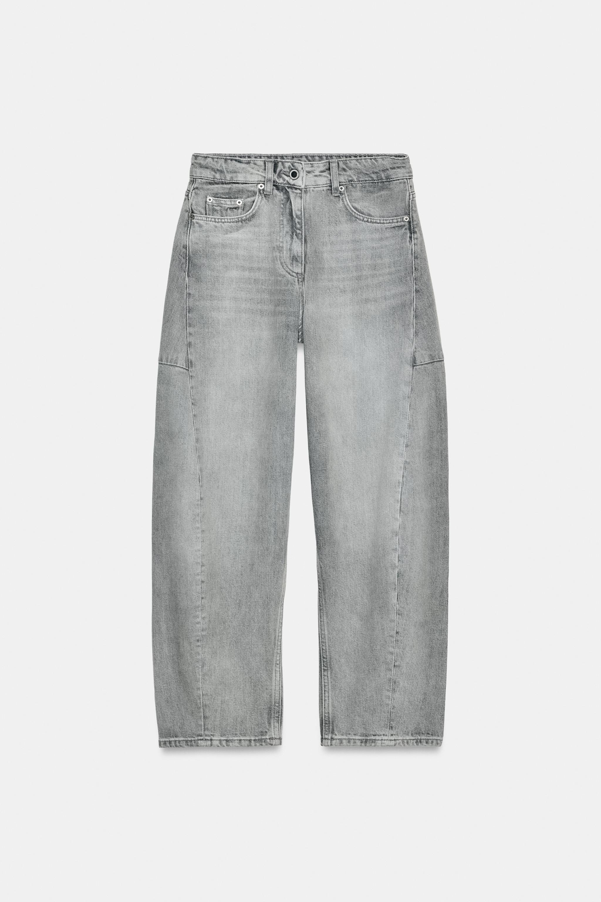 JEAN ZW COLLECTION ANKLE BALLOON TAILLE NORMALE | Zara FR
