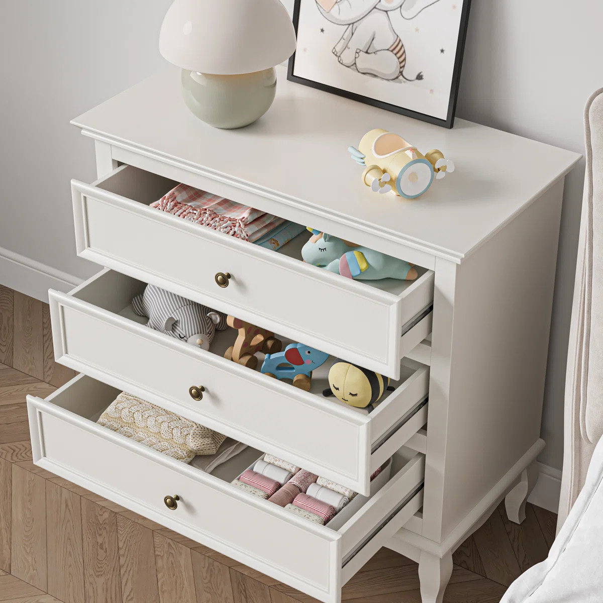 Fysher 3 - Drawer Dresser Set Of 2 | Wayfair North America