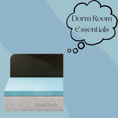 A mattress topper is a must need for dorm room beds since they are super uncomfortable. I highly recommend the 3-inch from Serta  

#LTKsalealert #LTKFind #LTKBacktoSchool