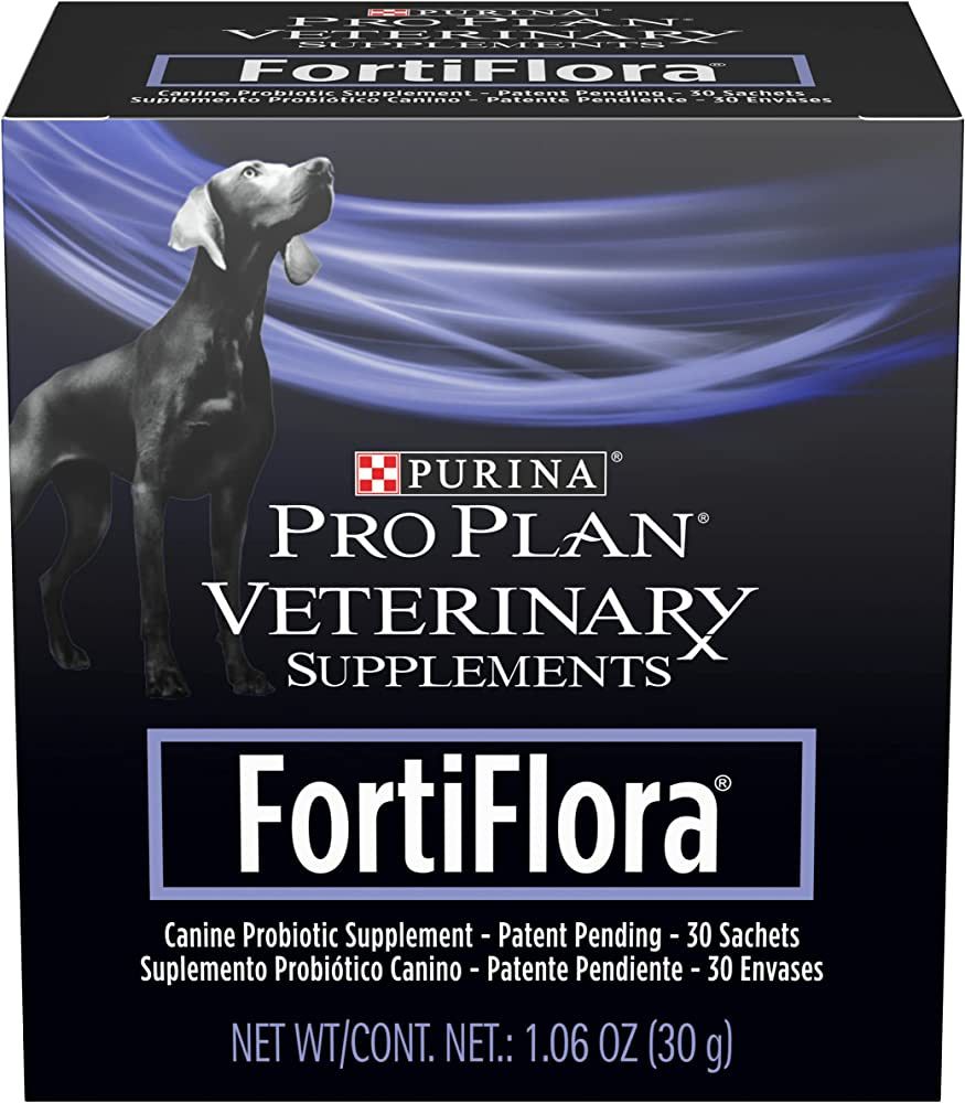 Purina FortiFlora Probiotics for Dogs, Pro Plan Veterinary Supplements Powder Probiotic Dog Suppl... | Amazon (US)