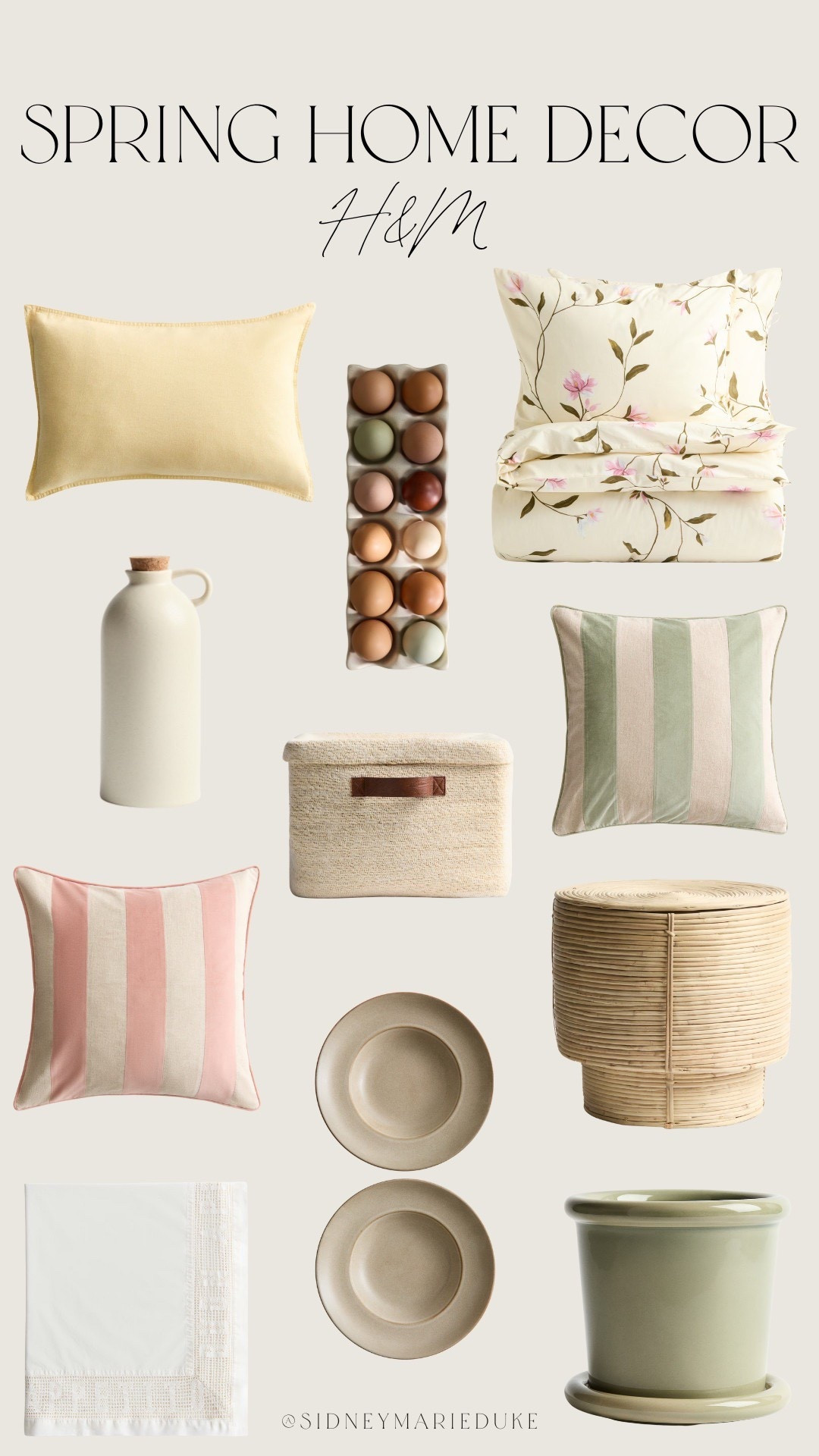  Loving the home decor for spring from H&M 🌸

 Linked a couple of similar bedding sets🤍



Home decor, styling, interior design, spring, sidneymarieduke 

#LTKHome