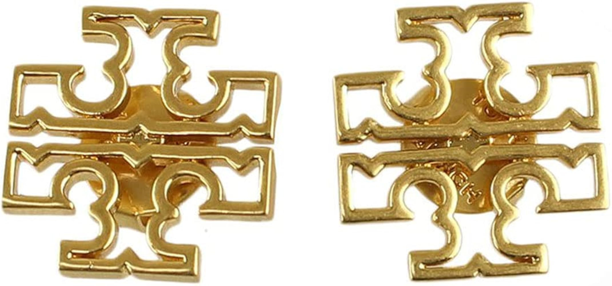 Tory Burch Women's Britten Logo Stud Earrings | Amazon (US)