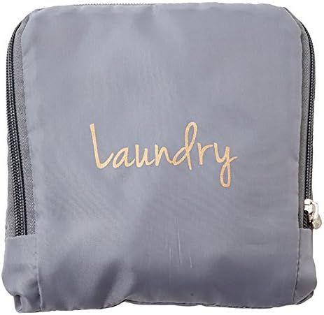 Miamica Laundry Bag, Assorted Styles, Grey/Gold | Amazon (US)