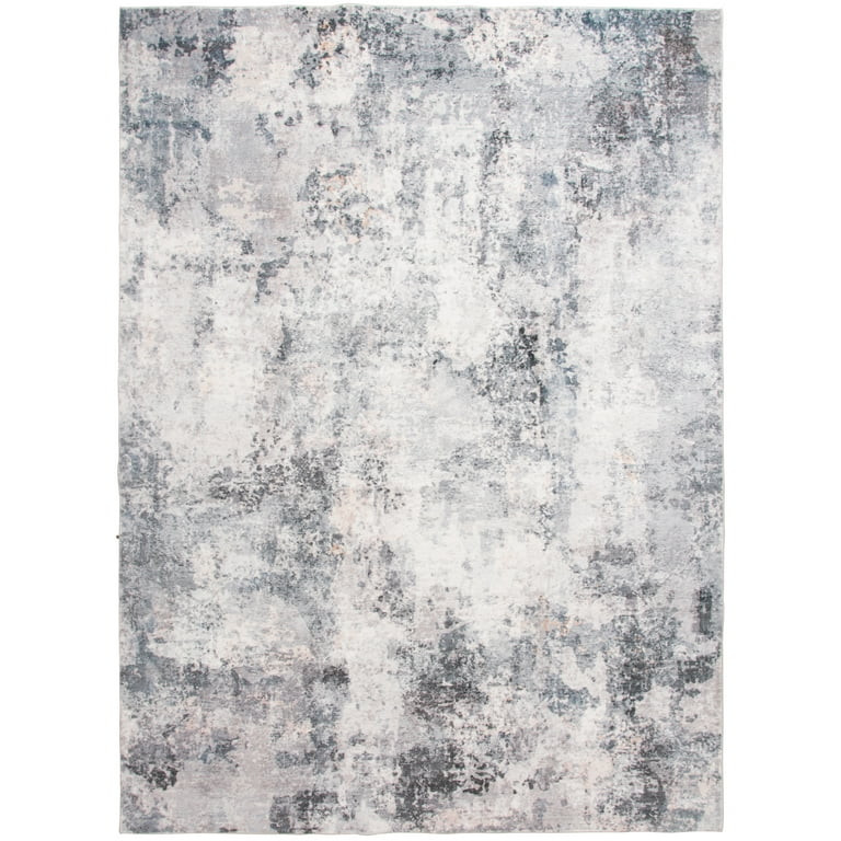 Better Homes & Gardens 7'3"x9'10" Abstract Faux Fur Indoor Area Rug | Walmart (US)