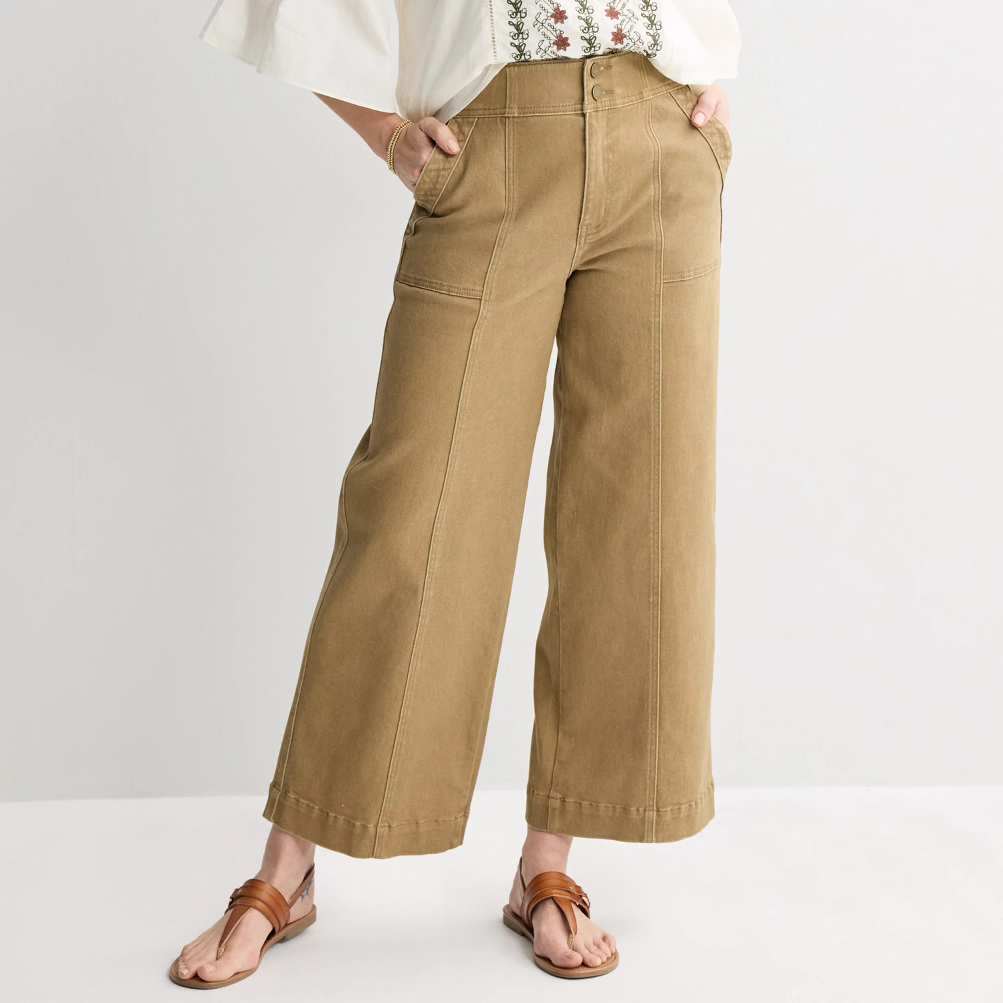 Women's Farmers Market Wide Leg Jeans | Kohl's