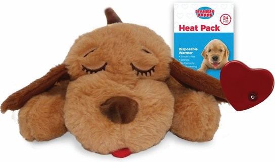 Smart Pet Love Snuggle Puppy Behavioral Aid Dog Toy, Light Brown | Chewy.com
