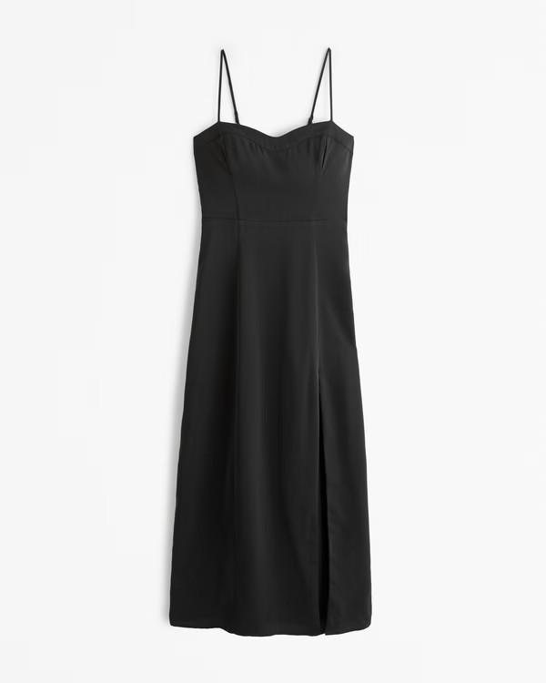 Women's The A&F Camille Midi Dress | Women's Dresses & Jumpsuits | Abercrombie.com | Abercrombie & Fitch (US)