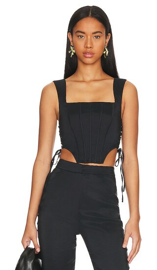 Cornelia Corset in Black | Revolve Clothing (Global)