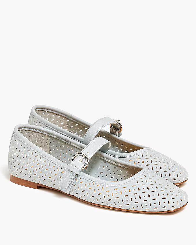 Square-toe Mary Jane ballet flats | J.Crew Factory