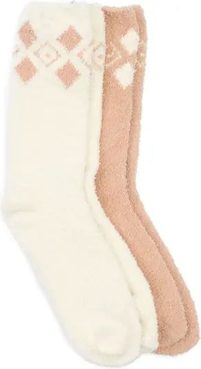 Barefoot Dreams® Assorted 2-Pack CozyChic™ Socks | Nordstromrack | Nordstrom Rack