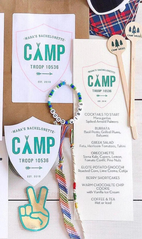 Digital LOGO  Troop Bachelorette Party Camp Squad Tribe | Etsy | Etsy (US)