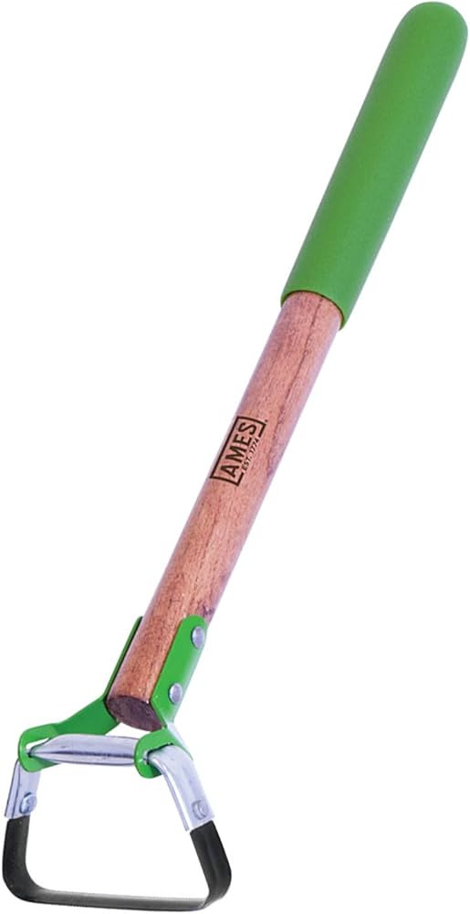 AMES 1985450 Mini Action Hoe with Hardwood Handle and Cushion Grip, 14 Inch | Amazon (US)