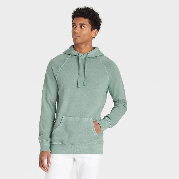Men's Hooded Garment Dyed Sweatshirt - Goodfellow & Co™ | Target