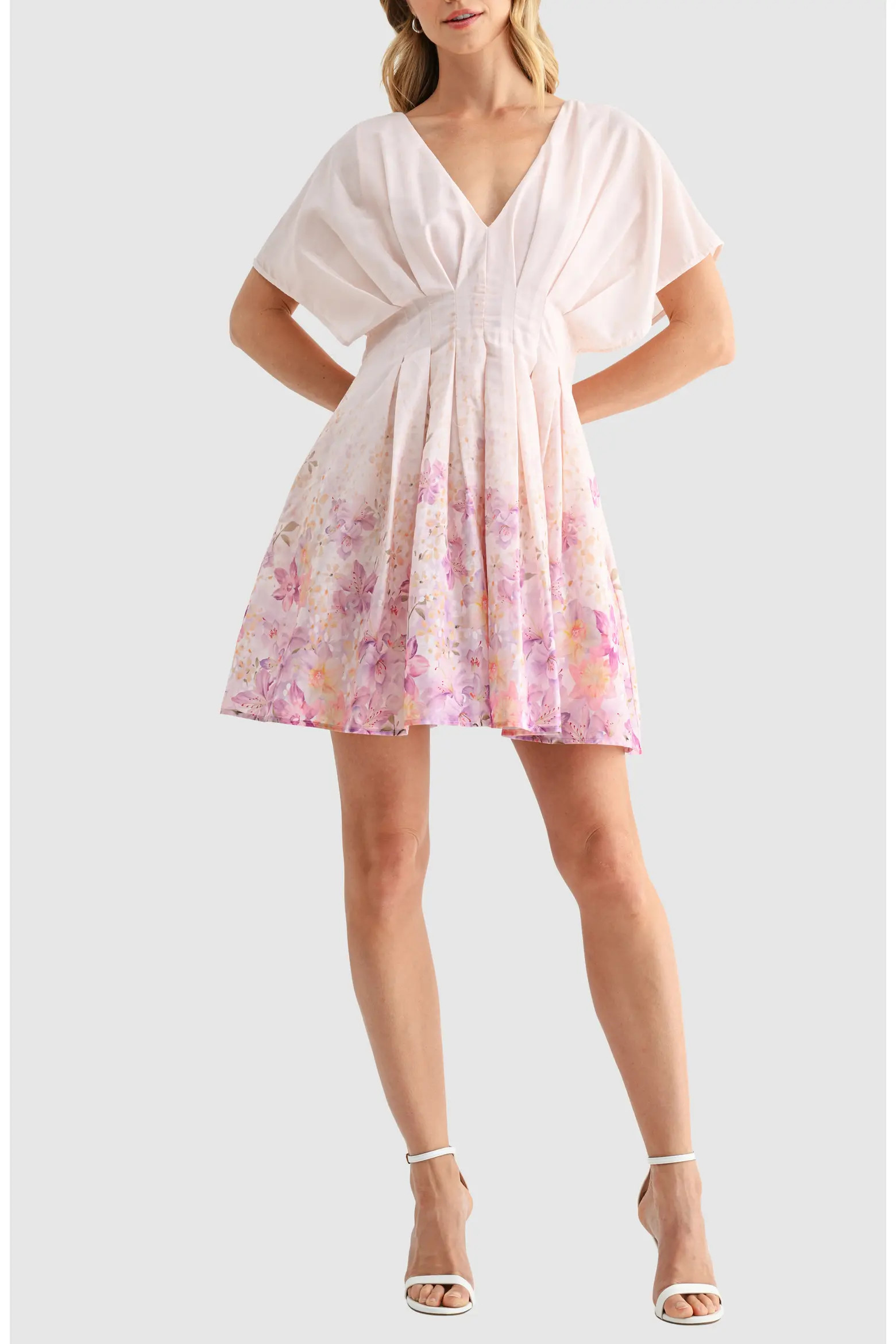 Placed Floral Minidress (Women) | Nordstrom | Nordstrom