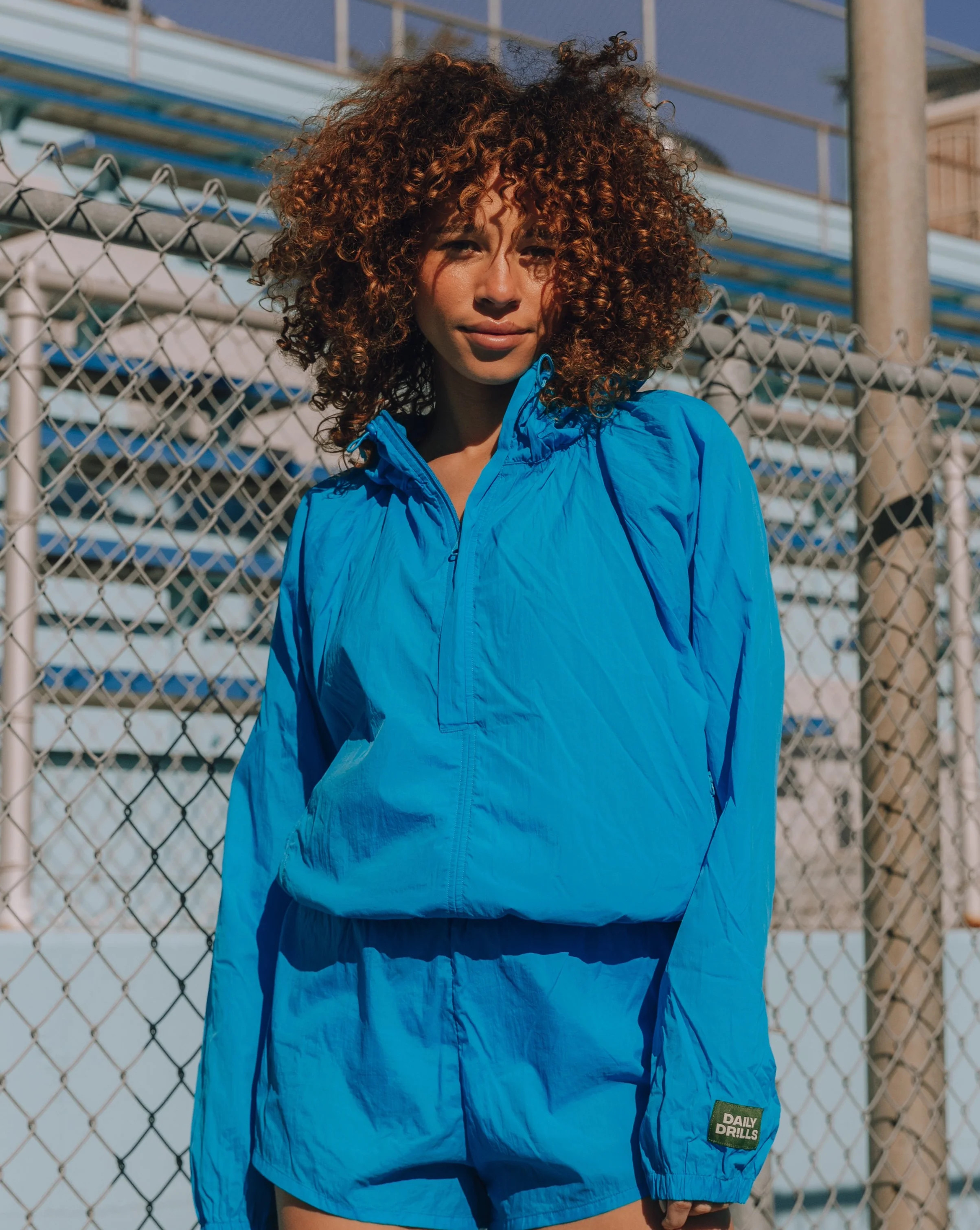 Nylon Zip Jacket | Daily Drills